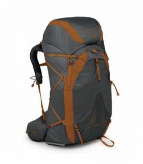 Osprey Exos 48 Hombre Dark Charcoal Grey perspectiva
