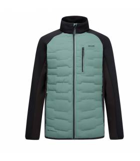 Chaqueta Regatta Cyrus Hybrid Hombre Dark Forest Green/Black
