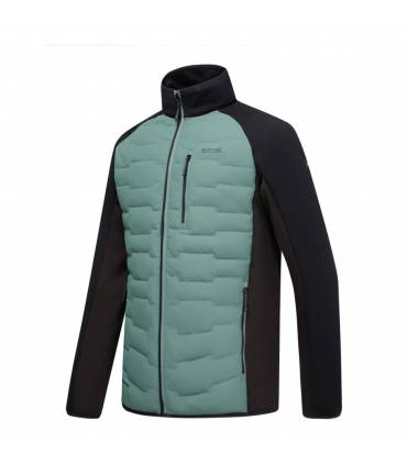 Chaqueta Regatta Cyrus Hybrid Hombre Dark Forest Green/Black