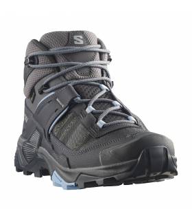 Botas Salomon X Ultra 5 Mid GORE-TEX Mujer Asphalt/Castlerock/Brunnera Blue