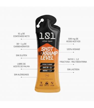 Gel Anti Calambres 101 Other Level SHOT NO-KRAMP 61 g