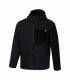 Dare2b Firn Hooded Borg Fleece Hombre Black