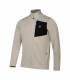 Dare2b Venture Stretch Midlayer Hombre White Pepper/Black