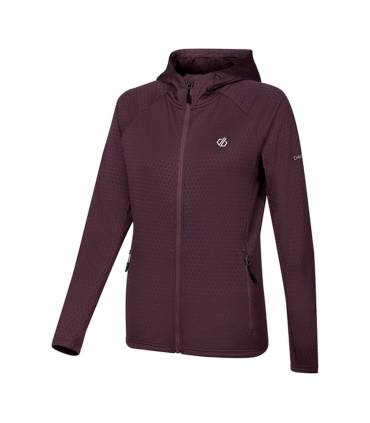 Dare2b Ventura Hooded Stretch Midlayer Mujer Huckleberry