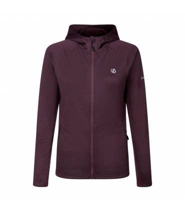 Dare2b Ventura Hooded Stretch Midlayer Mujer Huckleberry
