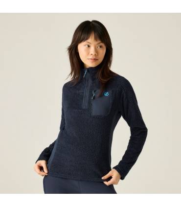 Dare2b Levitate Half Zip Tech Fleece Mujer Navy