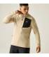 Dare2b Venture Stretch Midlayer Hombre White Pepper/Black