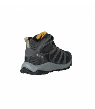 Hi-Tec Trail Sender Mid WP Hombre Charcoal/Inca Gold