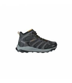 Hi-Tec Trail Sender Mid WP Hombre Charcoal/Inca Gold