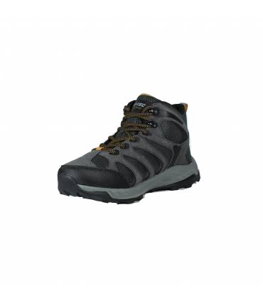 Hi-Tec Trail Sender Mid WP Hombre Charcoal/Inca Gold