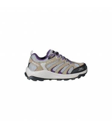 Hi-Tec Trail Sender Low WP Mujer Taupe/Horizon/Berry