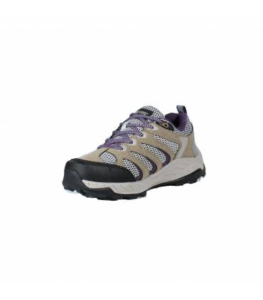 Hi-Tec Trail Sender Low WP Mujer Taupe/Horizon/Berry