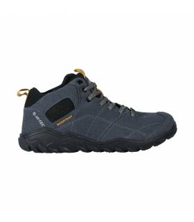 Hi-Tec Loma Mid WP Hombre Charcoal/Inca Gold