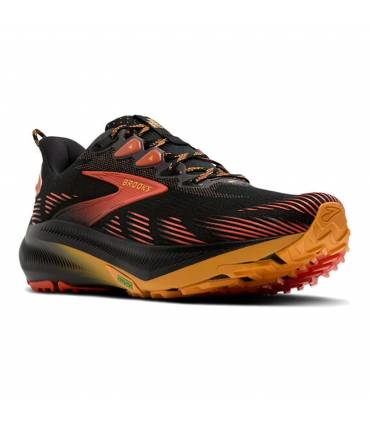 Brooks Ghost Trail Hombre Black/Red/Orange