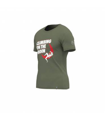 La Sportiva Moon Rock T-Shirt Hombre Cypress/Chalk outlet