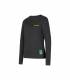 La Sportiva Climbing on the Moon Sweatshirt Mujer Carbon/Giallo outlet - vista principal