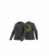 La Sportiva Climbing on the Moon Sweatshirt Mujer Carbon/Giallo outlet