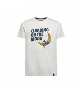 La Sportiva Moon Rock T-Shirt Hombre Chalk outlet