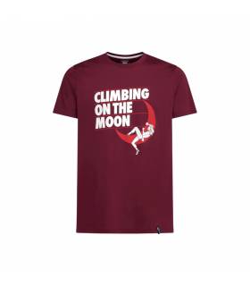 La Sportiva Moon Rock T-Shirt Hombre Redwood outlet - vista principal