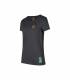 La Sportiva Climbing on the Moon T-Shirt Mujer Carbon/Giallo outlet