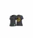 La Sportiva Climbing on the Moon T-Shirt Mujer Carbon/Giallo outlet