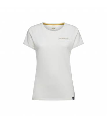 La Sportiva Mantra T-Shirt Mujer Chalk outlet