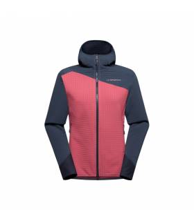 La Sportiva Bristen Thermal Hoody Mujer Night Sky/Rosebay outlet - vista principal