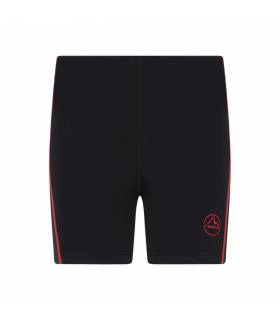 La Sportiva Triumph Tight Short Mujer Black/Hibiscus outlet