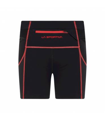 La Sportiva Triumph Tight Short Mujer Black/Hibiscus outlet