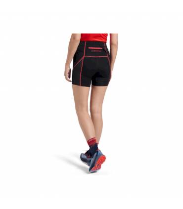La Sportiva Triumph Tight Short Mujer Black/Hibiscus outlet