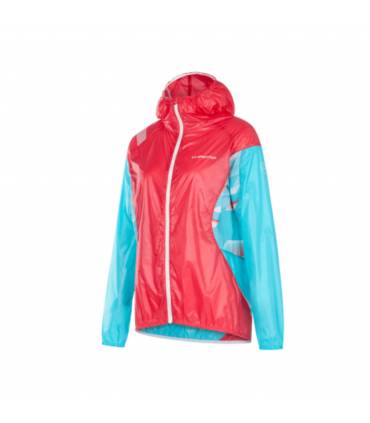 La Sportiva Briza Windbreaker Jkt Mujer Malibu Blue/Hibiscus outlet