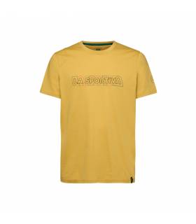 La Sportiva Outline T-Shirt Hombre Bamboo outlet - vista principal