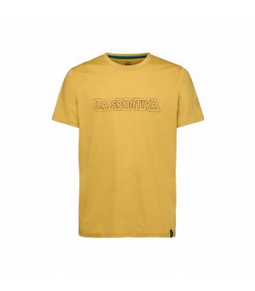 La Sportiva Outline T-Shirt Hombre Bamboo outlet - vista principal