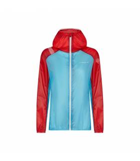 La Sportiva Briza Windbreaker Jkt Mujer Malibu Blue/Hibiscus outlet