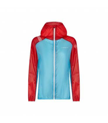 La Sportiva Briza Windbreaker Jkt Mujer Malibu Blue/Hibiscus outlet