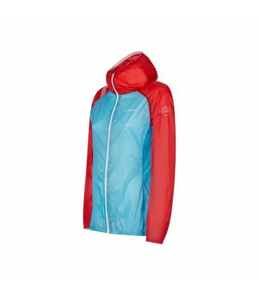 La Sportiva Briza Windbreaker Jkt Mujer Malibu Blue/Hibiscus outlet