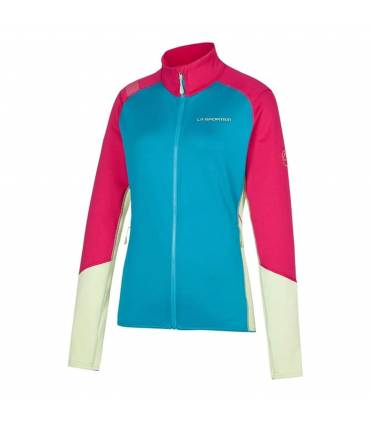 La Sportiva Chill JKT Mujer Crystal/Cerise outlet - vista frontal