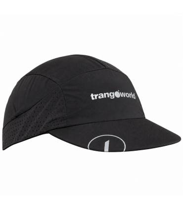 Trangoworld Plouvien Gorra Negro vista frontal