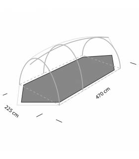 Exped Venus III DLX Footprint Moraine - vista 1
