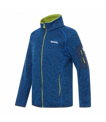 Forro Polar Niño Regatta Junior Newhill Aviator Blue/Golden Cypress