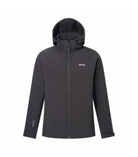 Chaqueta Softshell Hombre Regatta Denvo Black
