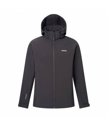 Chaqueta Softshell Hombre Regatta Denvo Black