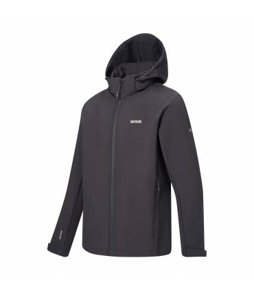 Chaqueta Softshell Hombre Regatta Denvo Black