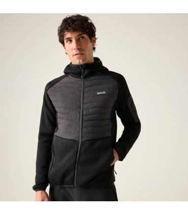 Chaqueta Híbrida Hombre Regatta Newhill Ash/Black